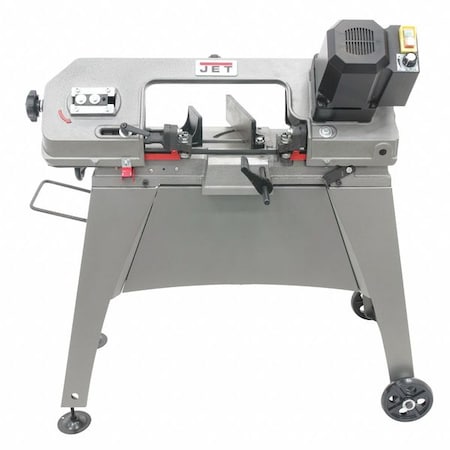 JET Band Saw, 5" x 5-3/4" Rectangle, 5" Round, 5 in Square, 115/230V AC V, 0.5 hp HP HVBS-56V