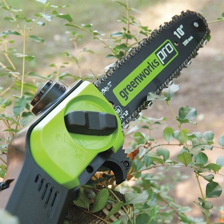 Greenworks 10" 80 2.0Ah Battery Cordless Polesaw PS80L210