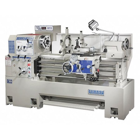 Sharp Lathe, 230/460V Volts, 7 1/2 hp HP, 60 Hz, Single/Three Phase 86 3/5 in Distance Between Centers 1880LV