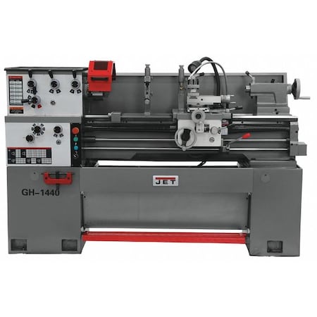 Jet Lathe, 230V AC Volts, 3 hp HP, 60 Hz, Single Phase 40 in Distance Between Centers GH-1440-1