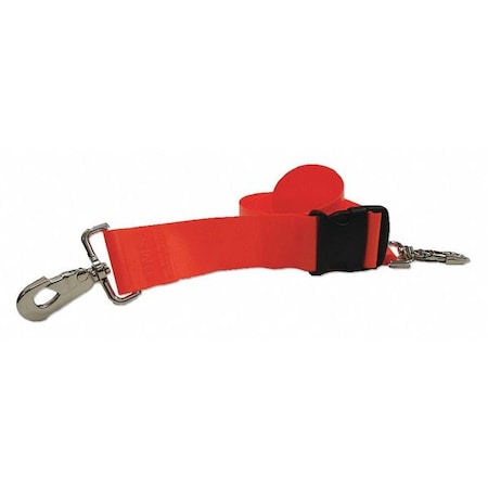 Dick Medical Supply Strap, Orange, 5 ft. L x 2-1/2" W x 3" H 57252 OR
