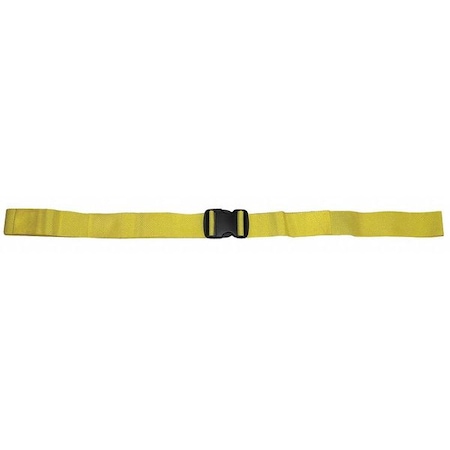 Dick Medical Supply Strap, Yellow, 7 ft. L x 2-1/2" W x 3" H 48172 YL