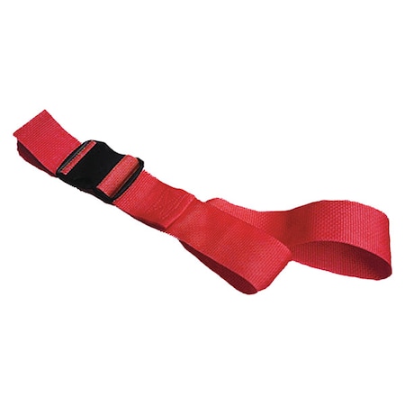 Dick Medical Supply Strap, Red, 7 ft. L x 2-1/2" W x 3" H 48172 RD