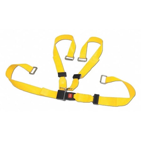 Dick Medical Supply Strap, Yellow, 7 ft. L x 2-1/2" W x 3" H 51670 YLC