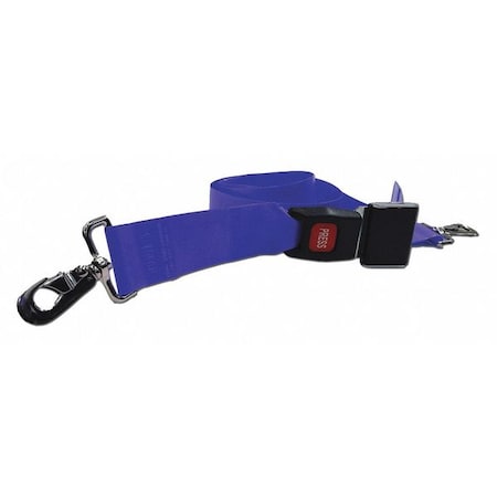 Dick Medical Supply Strap, Blue, 7 ft. L x 2-1/2" W x 3" H 51272 BL