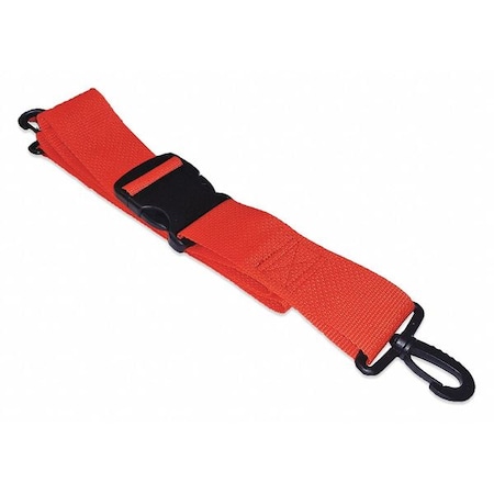 Dick Medical Supply Strap, Orange, 5 ft. L x 2-1/2" W x 3" H 47552 OR