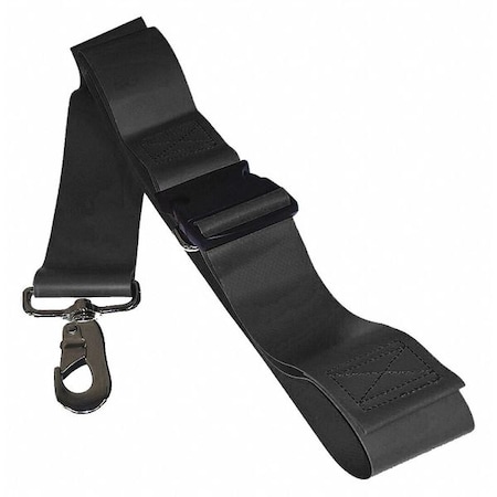 Dick Medical Supply Strap, Black, 5 ft. L x 2-1/2" W x 3" H 37252 BK