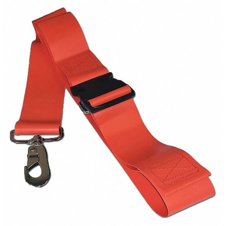 Dick Medical Supply Strap, Orange, 7 ft. L x 2-1/2" W x 3" H 37272 OR