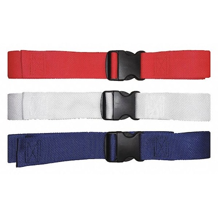 Dick Medical Supply Strap, 7 ft. L x 2-1/2" W x 3" H, PK3 47071 USA