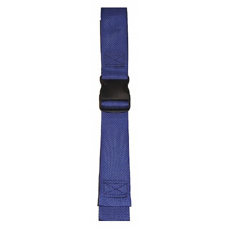 Dick Medical Supply Strap, Blue, 9 ft. L x 2-1/2" W x 3" H 47091 BL