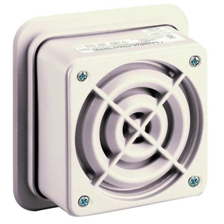 Federal Signal PA Weatherproof Speaker, ABS, 1 Channel AM50-25B