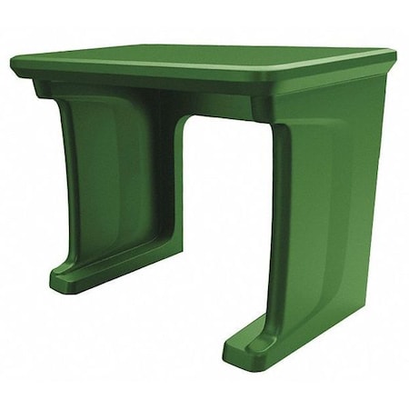 Cortech Standing Desk Desk, 23.9" D X 29.1" H, 36" W X Polyethylene, Green 7607GN