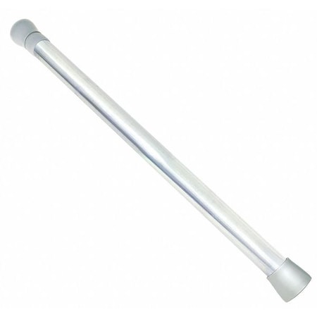 Zoro Select Shower Rod, Polished Chrome Finish, 72"L 15123