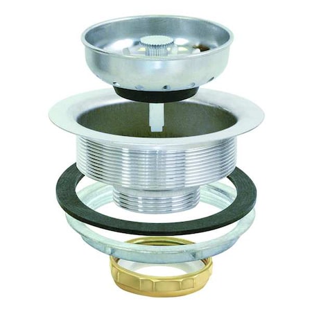 Zoro Select Sink Strainer, 0.001" L 30001