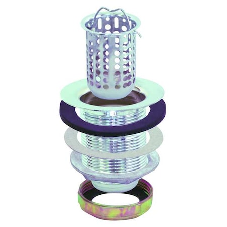 Zoro Select Sink Strainer, 0.001" L 30037