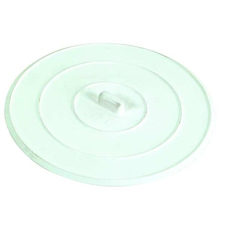 Zoro Select Stopper, White, Rubber, 4-3/4" Pipe Dia. 30105