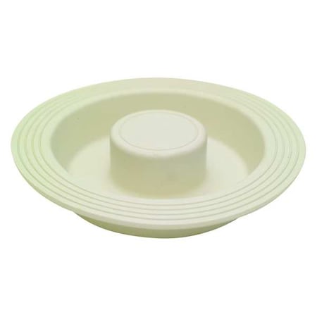 Zoro Select Stopper, Rubber Construction, White 30101