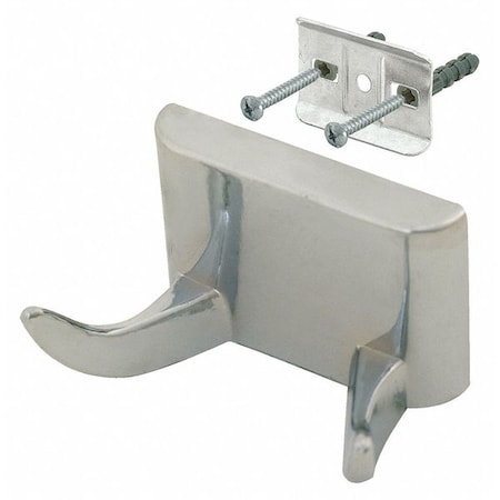 Zoro Select Robe Hook, Brushed Nickel, 1-7/16" H  16241
