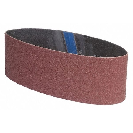 ZORO SELECT Sanding Belt, Coated, 3 in W, 21 in L, P60 Grit, Coarse, Aluminum Oxide, Brown 05539554802