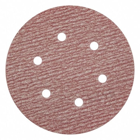 Zoro Select PSA Sanding Disc, Coated, 6" dia., 320 Grit 05539520322