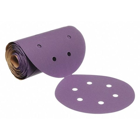 3M Cubitron Sanding Disc Roll, Coated, 6" dia, 180 Grit 7100075205