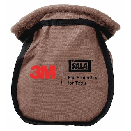 3M Dbi-Sala Tool Pouch, Pouch, Brown, Canvas 1500120