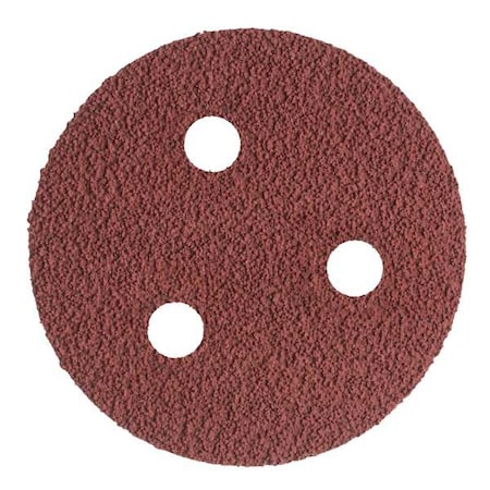 3M Cubitron Hook-and-Loop Sanding Disc, 3" Dia, 3 Hole, Precision Shaped Ceramic, 40 Grit, Open Coat Type, 947A 7100113118