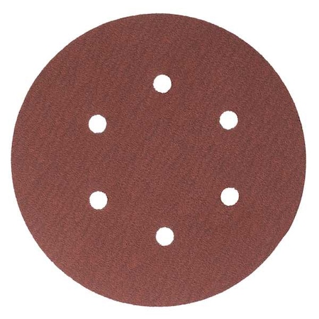 3M Cubitron Hook-and-Loop Sanding Disc, 6" Dia, 6 Hole, Precision Shaped Ceramic, 60 Grit, Open Coat Type, 947A 7100113076
