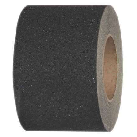 Jessup Safety Track Commercial Grade Anti Slip Grit Roll Silicon Carbide, Adhesive: Rubber Black, 4" W x 60 ft. L 3100-4