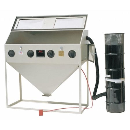 Alc Abrasive Blast Cabinet, Siphon Feed Type 40413L