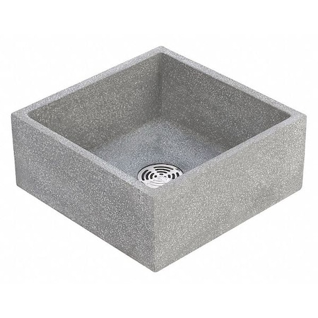 Fiat Products Mop Sink 20 in x 20 in, 1, Terrazzo TTB2424501