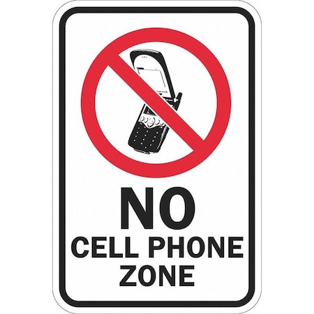 Lyle Facility Sign, 18 in H, 12 in W, Aluminum, Vertical Rectangle, English, T1-1241-DG_12x18 T1-1241-DG_12x18