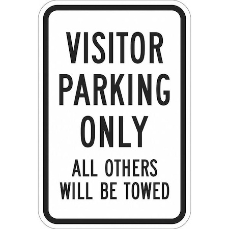 Lyle Parking Sign, 18"H, 12"W, Aluminum, T1-1045-DG_12x18 T1-1045-DG_12x18