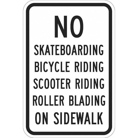 Lyle Facility Sign, 18 in H, 12 in W, Aluminum, Vertical Rectangle, English, T1-1222-EG_12x18 T1-1222-EG_12x18