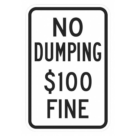 Lyle Facility Sign, 18 in H, 12 in W, Aluminum, Vertical Rectangle, English, T1-1700-HI_12x18 T1-1700-HI_12x18