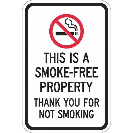 Lyle Facility Sign, 18 in H, 12 in W, Aluminum, Rectangle, English, T1-1079-DG_12x18 T1-1079-DG_12x18