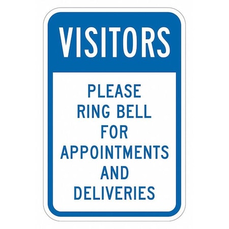 Lyle Facility Sign, 18 in H, 12 in W, Aluminum, Vertical Rectangle, English, T1-6125-EG_12x18 T1-6125-EG_12x18