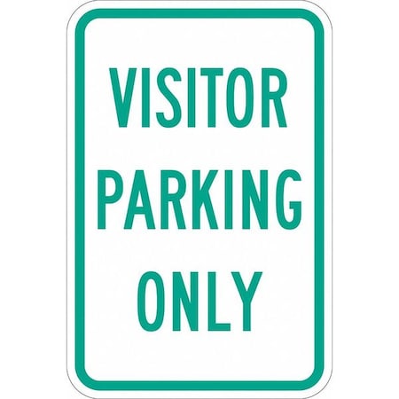 Lyle Visitor Parking Sign, 18" x 12, T1-1033-DG_12x18 T1-1033-DG_12x18