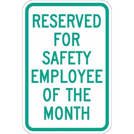 Lyle Employee Parking Sign, 18" x 12, T1-1184-DG_12x18 T1-1184-DG_12x18