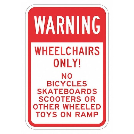 Lyle Facility Sign, 18 in H, 12 in W, Aluminum, Vertical Rectangle, English, T1-2180-EG_12x18 T1-2180-EG_12x18