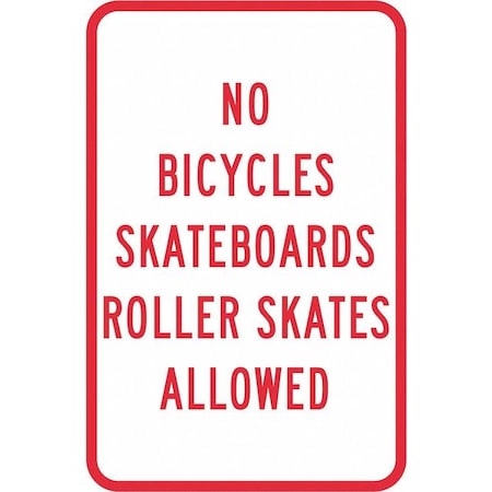 Lyle Warning Sign, 18 in H, 12 in W, Aluminum, Vertical Rectangle, English, T1-1238-HI_12x18 T1-1238-HI_12x18