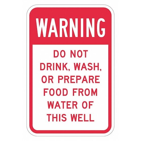 Lyle Facility Sign, 18 in H, 12 in W, Aluminum, Vertical Rectangle, English, T1-1411-EG_12x18 T1-1411-EG_12x18