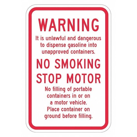 Lyle Facility Sign, 18 in H, 12 in W, Aluminum, Vertical Rectangle, English, T1-1416-EG_12x18 T1-1416-EG_12x18