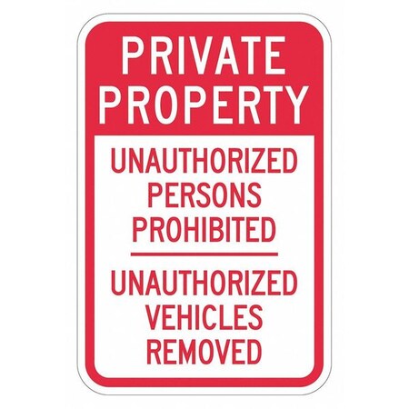 Lyle Facility Sign, 18 in H, 12 in W, Aluminum, Vertical Rectangle, English, T1-4072-DG_12x18 T1-4072-DG_12x18