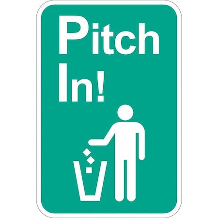 Lyle Informational Sign, 18 in H, 12 in W, Aluminum, Vertical Rectangle, English, T1-1121-EG_12x18 T1-1121-EG_12x18
