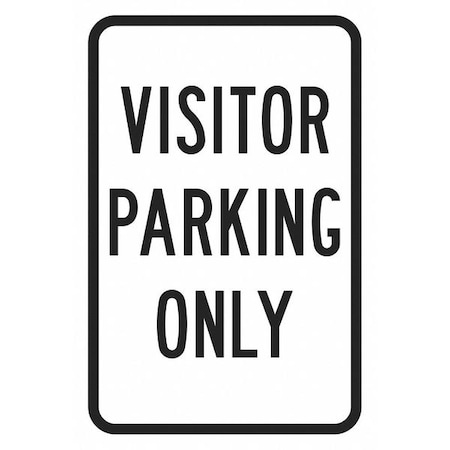 Lyle Visitor Parking Sign, 18" x 12, T1-6211-EG_12x18 T1-6211-EG_12x18
