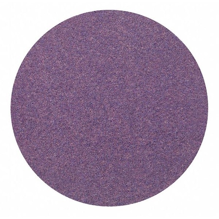 3M Cubitron Hook-and-Loop Sanding Disc, 5 in Dia, Non-Vacuum, Ceramic, 150 Grit, Coated Type, 732U 7100066674