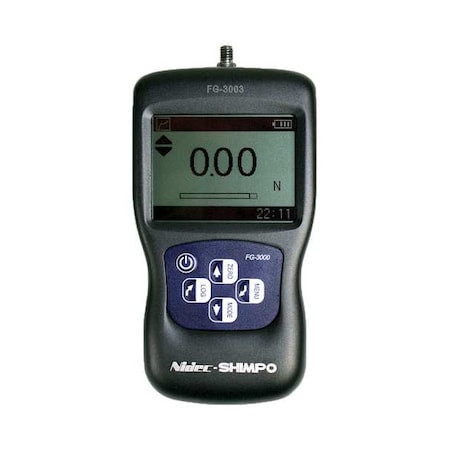 SHIMPO Digital Force Gauge, 4 Digit LCD, 10N FG-3003