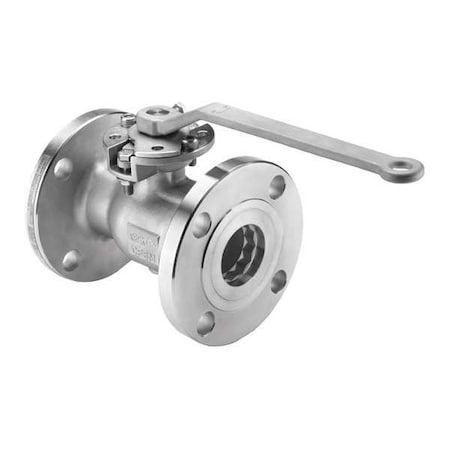 Keckley 3" Flanged Stainless Steel Ball Valve Inline BVF1RF2RSSRGSL-300