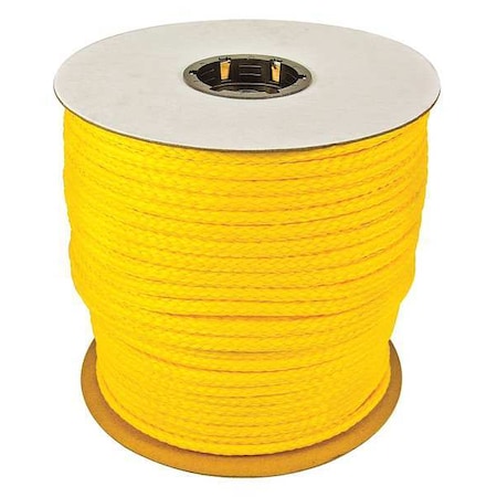 Zoro Select Rope, 300ft, Yllw, Working Load Limit 890 lb., Polyprpylne 610160-00300-111